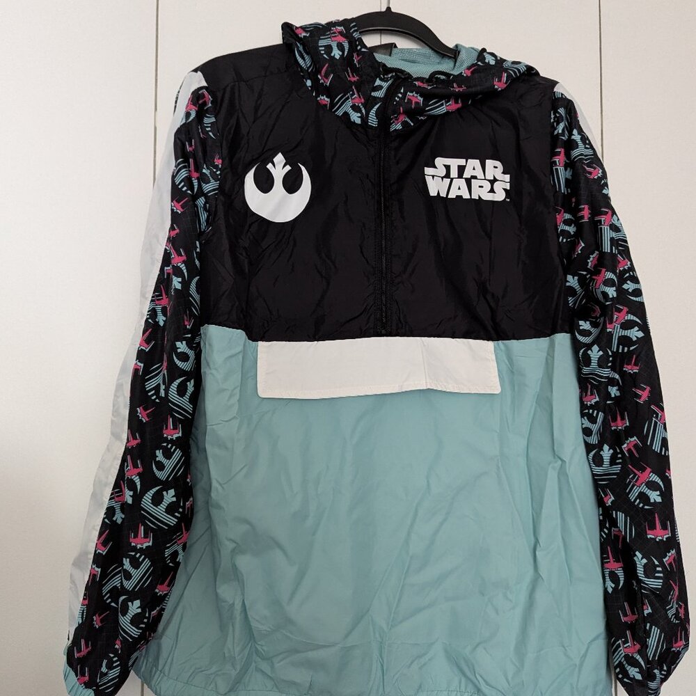 NWOT Her Universe x NYCC Star Wars Rebel Alliance Windbreaker (Size: Medium)